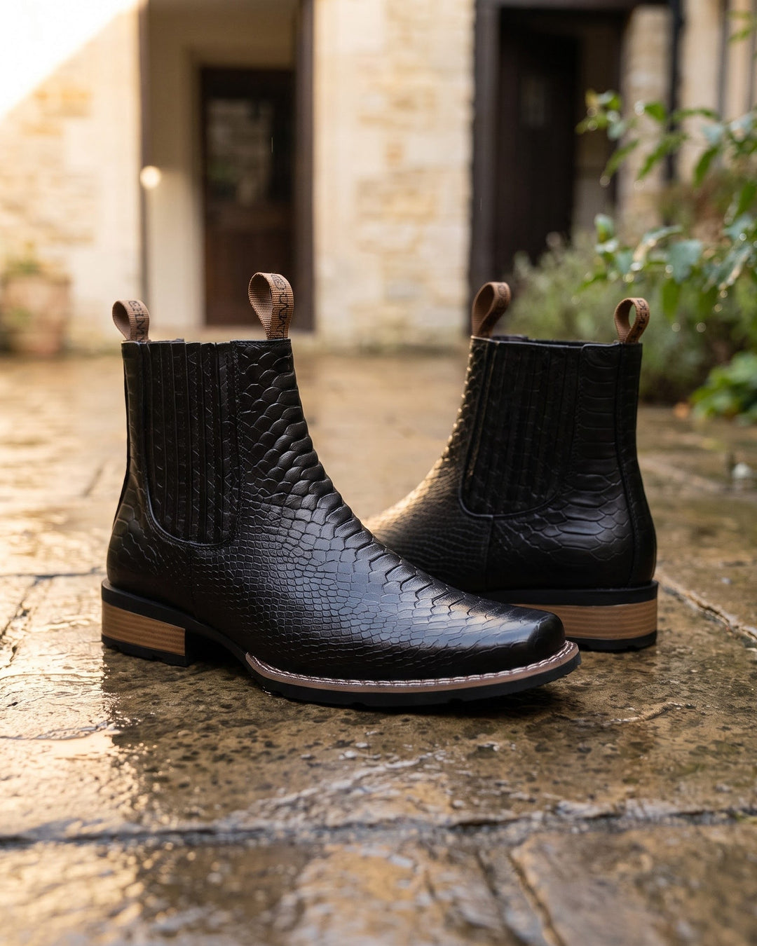 Raffaele Leather Chelsea Boot