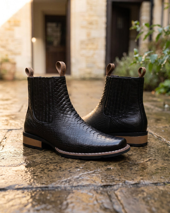 Raffaele Leather Chelsea Boot