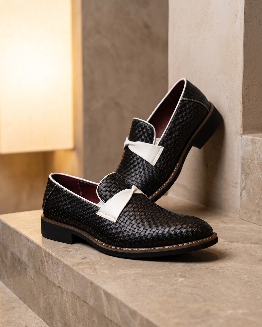 Alvaro Faux Leather Loafer