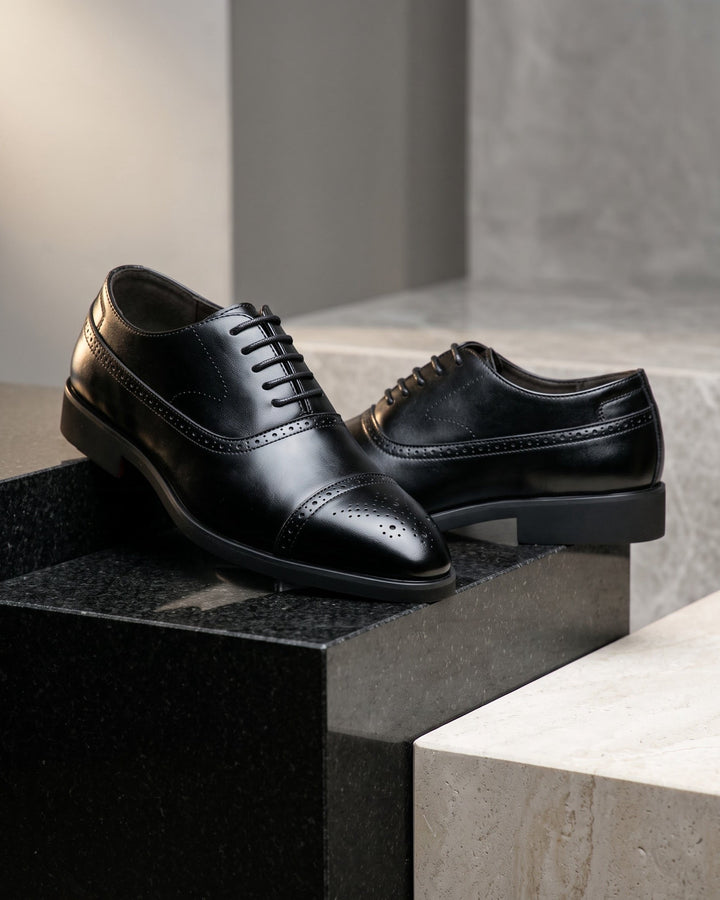 Mario Leather Oxford