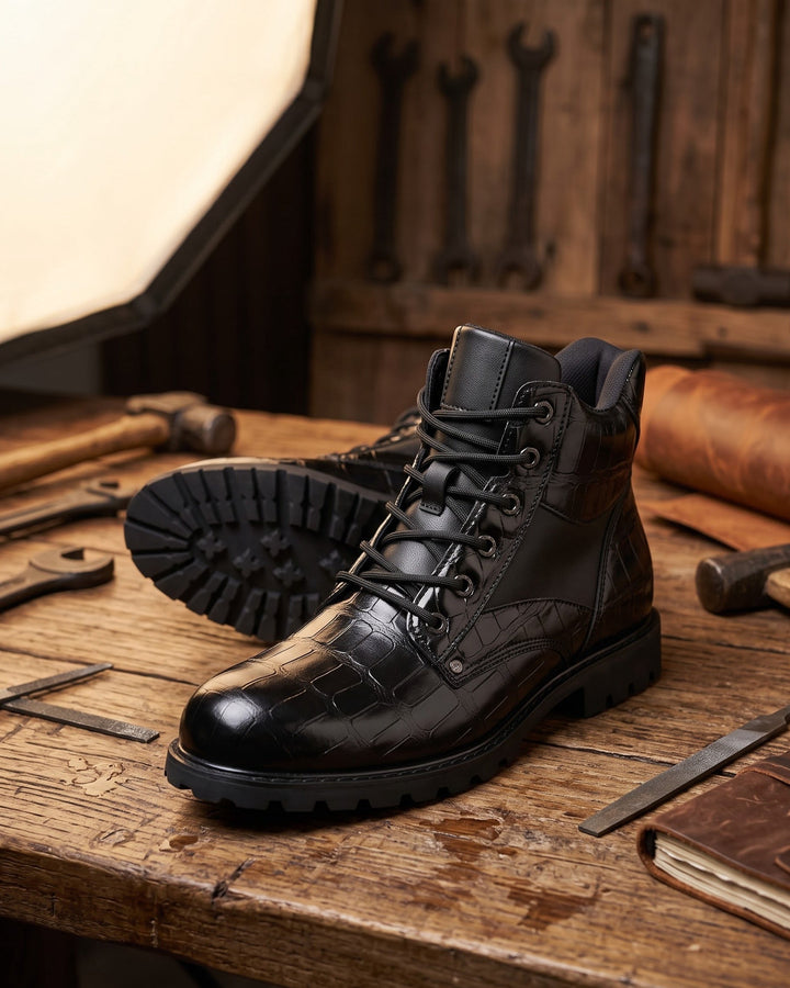 Flavio Leather Boot