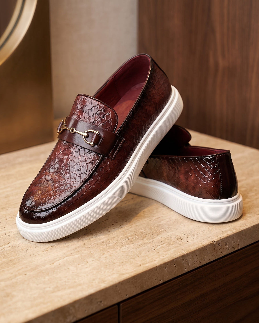 Iker Leather Sneaker