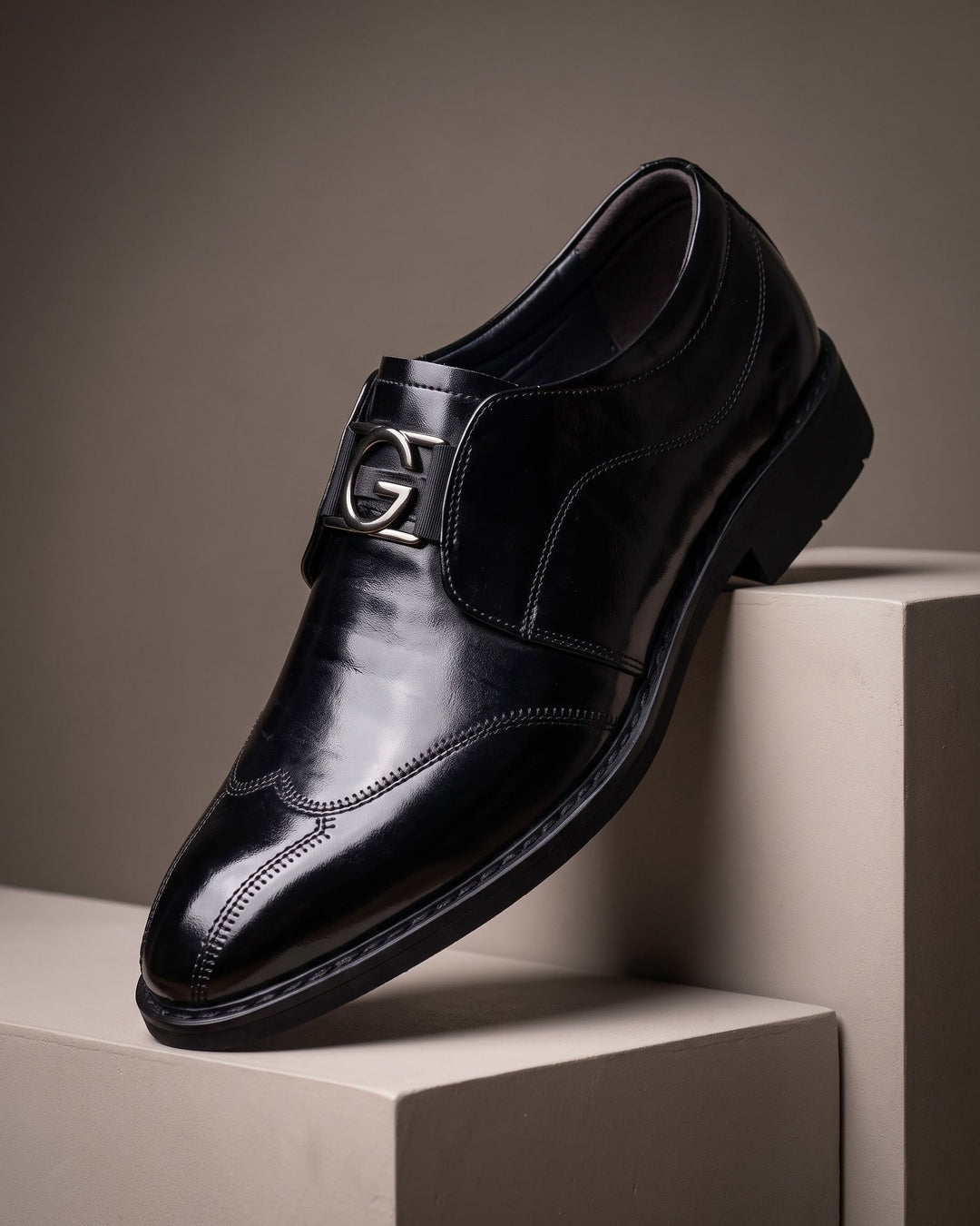 Carmelo Leather Monk Strap