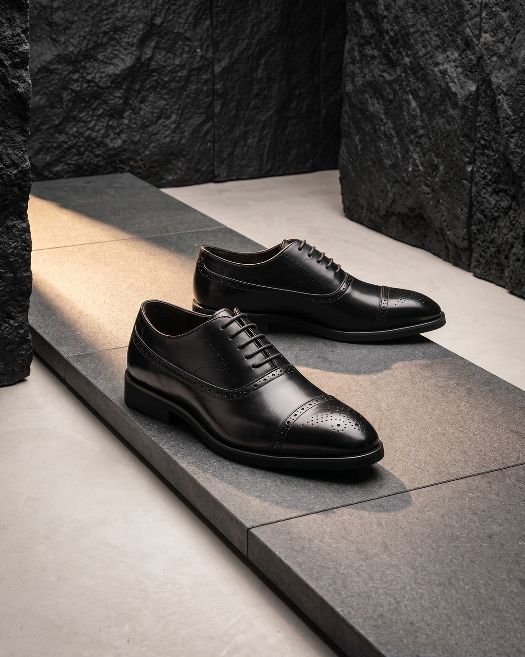 Mario Leather Oxford
