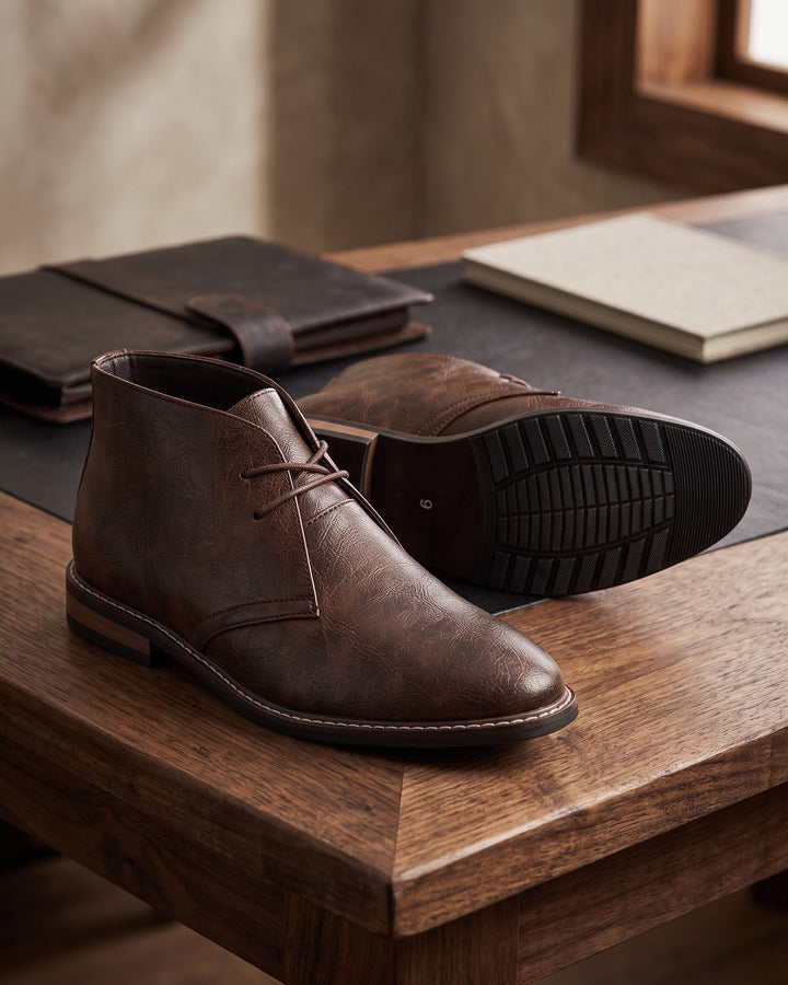 Lino Leather Chukka Boot