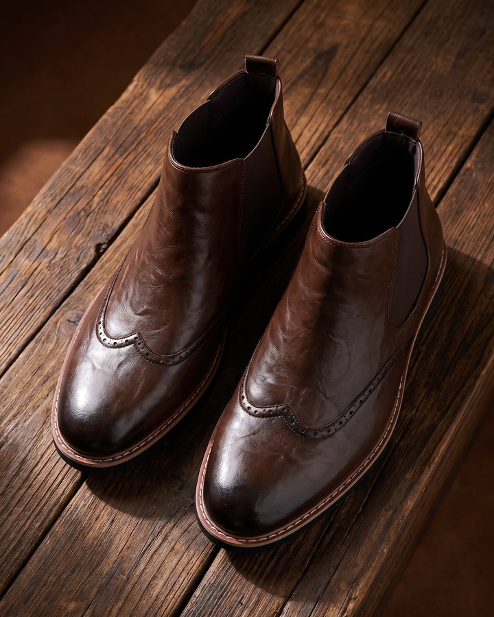 Alvaro Leather Chelsea Boot