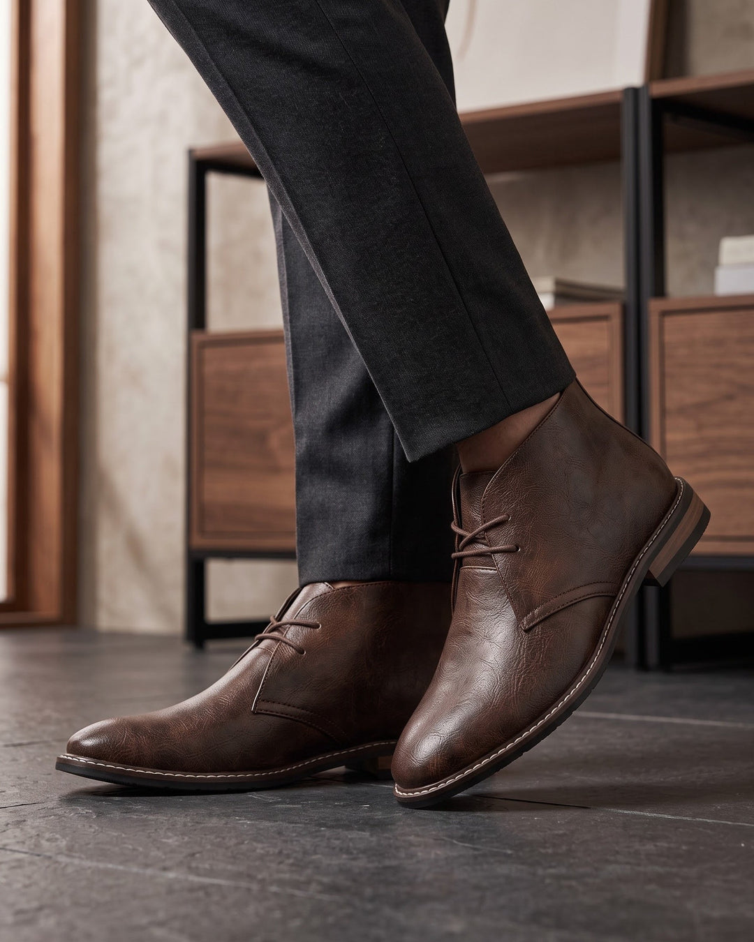 Lino Leather Chukka Boot