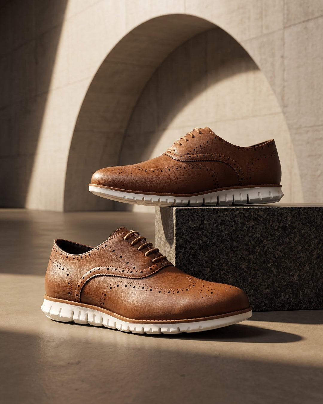 Andrea Leather Brogue