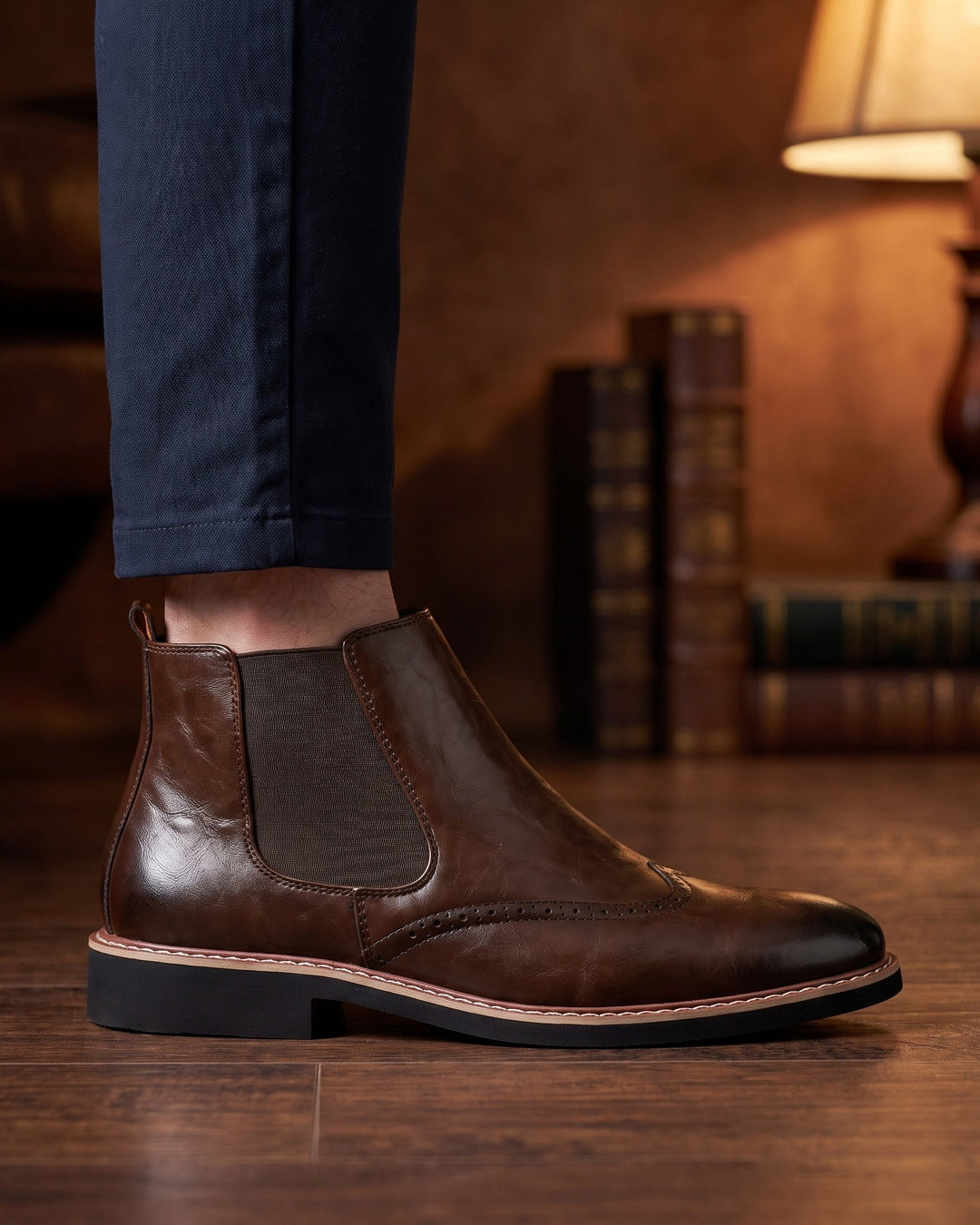Alvaro Leather Chelsea Boot