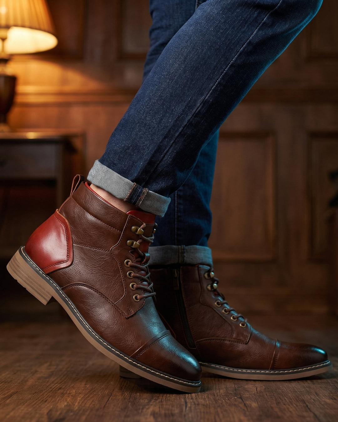 Paolo Leather Boot