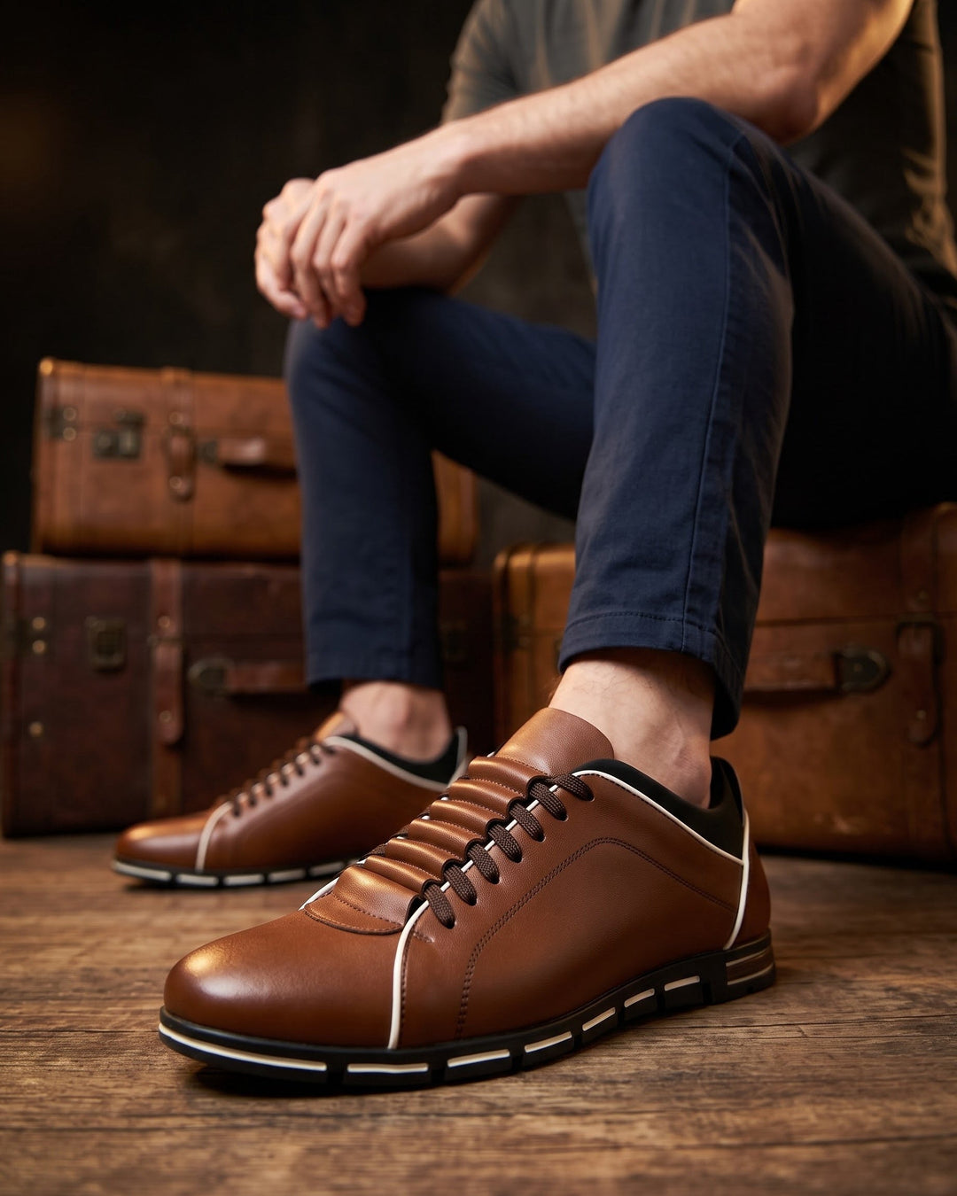 Reynaldo Leather Sneaker