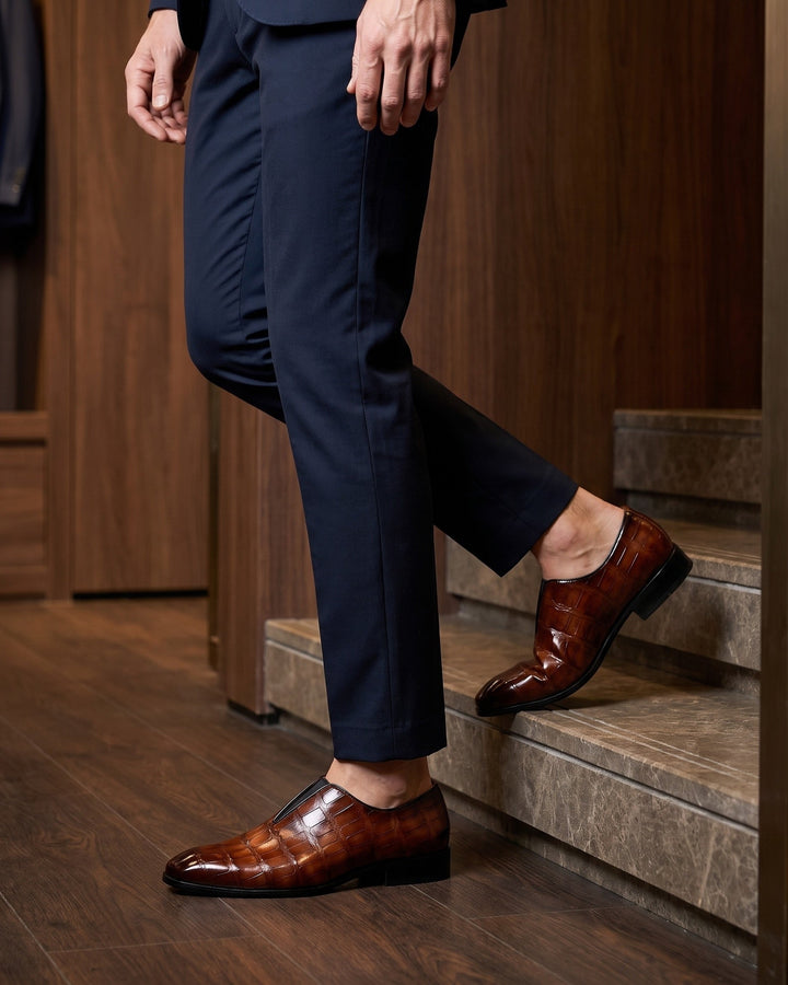 Lorenzo Leather Slip-On