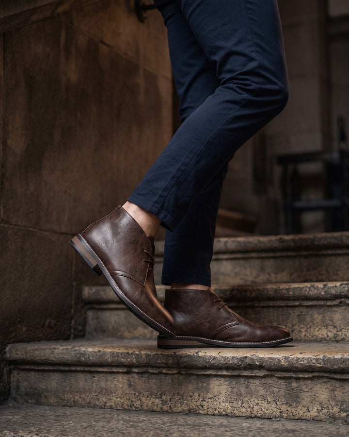 Lino Leather Chukka Boot