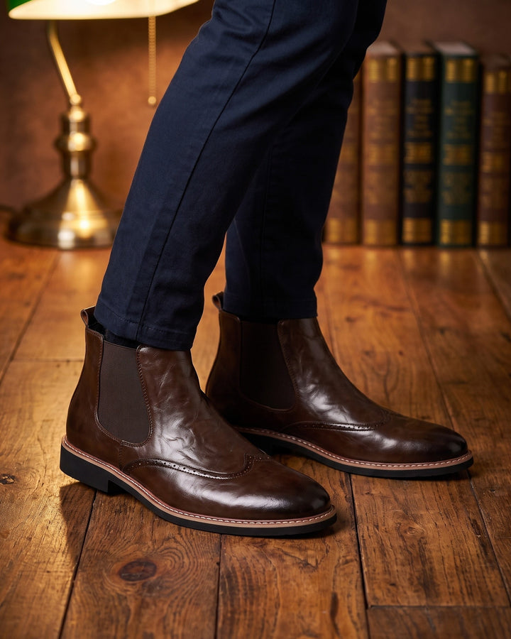 Alvaro Leather Chelsea Boot