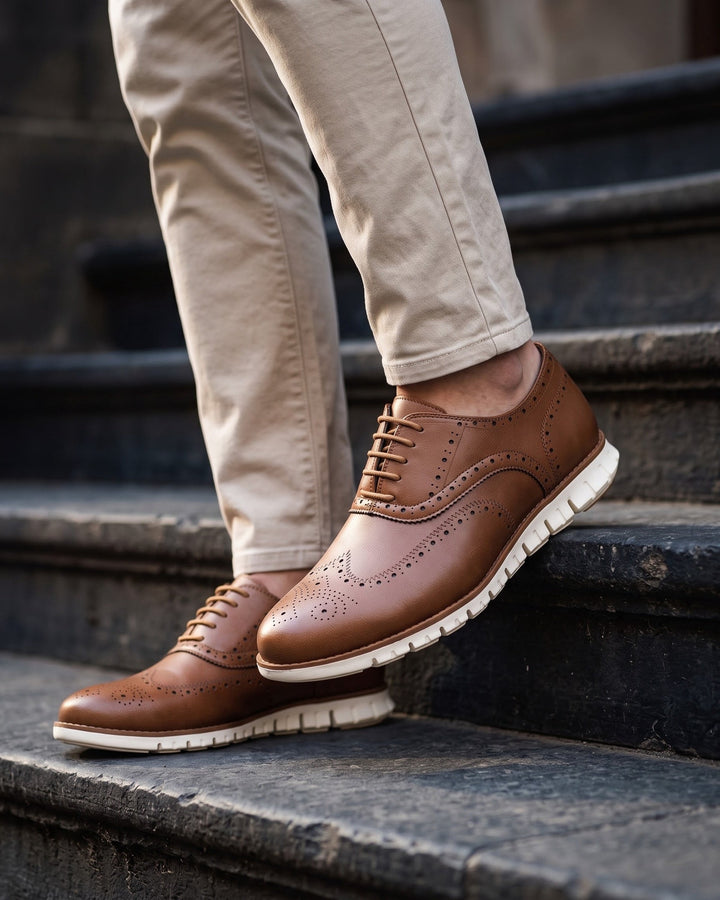 Andrea Leather Brogue