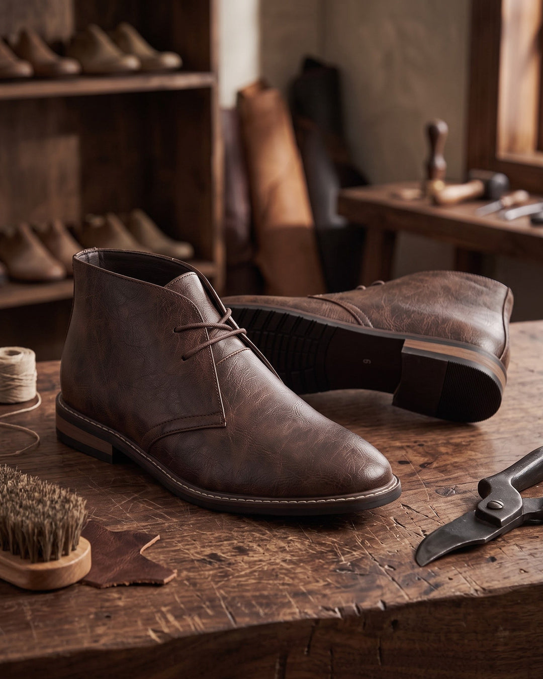 Lino Leather Chukka Boot