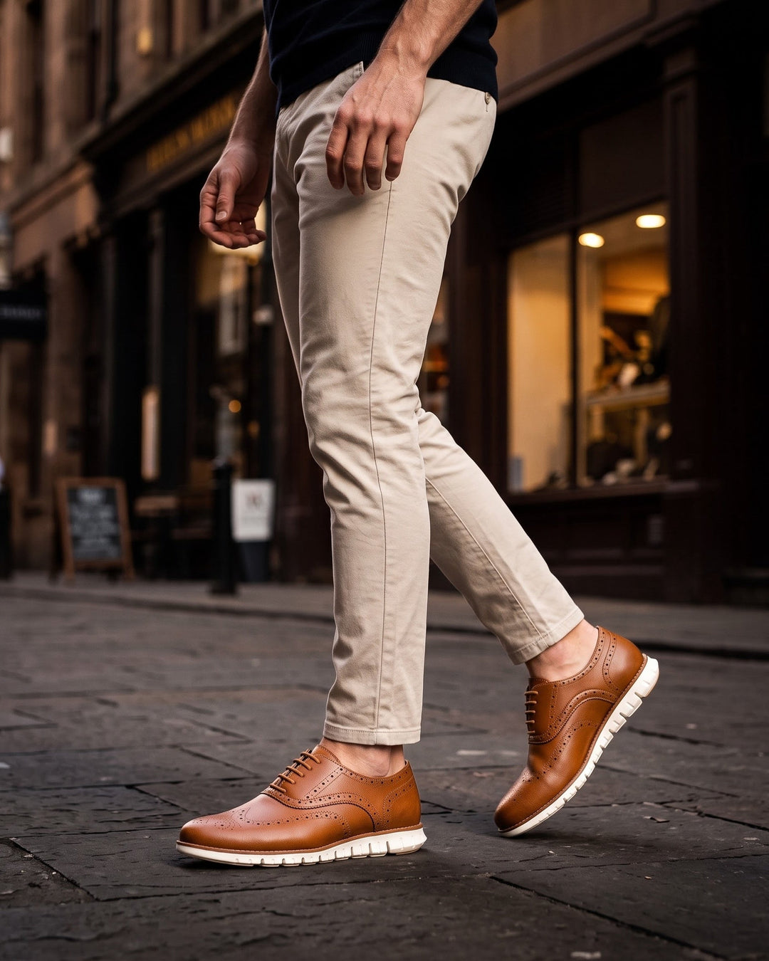 Andrea Leather Brogue
