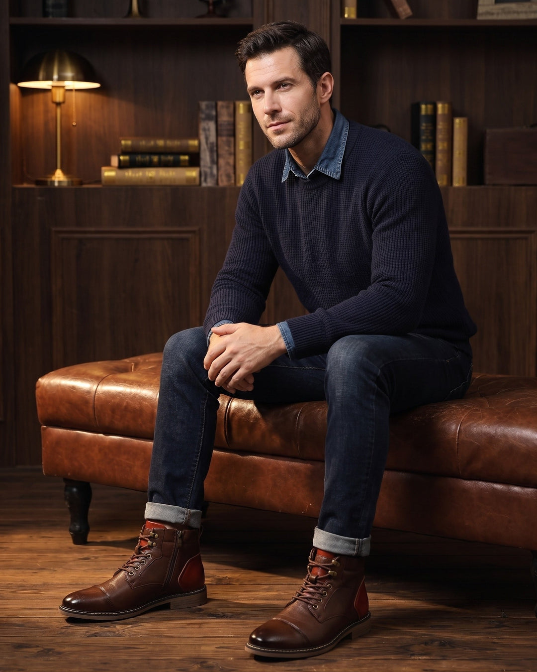 Paolo Leather Boot