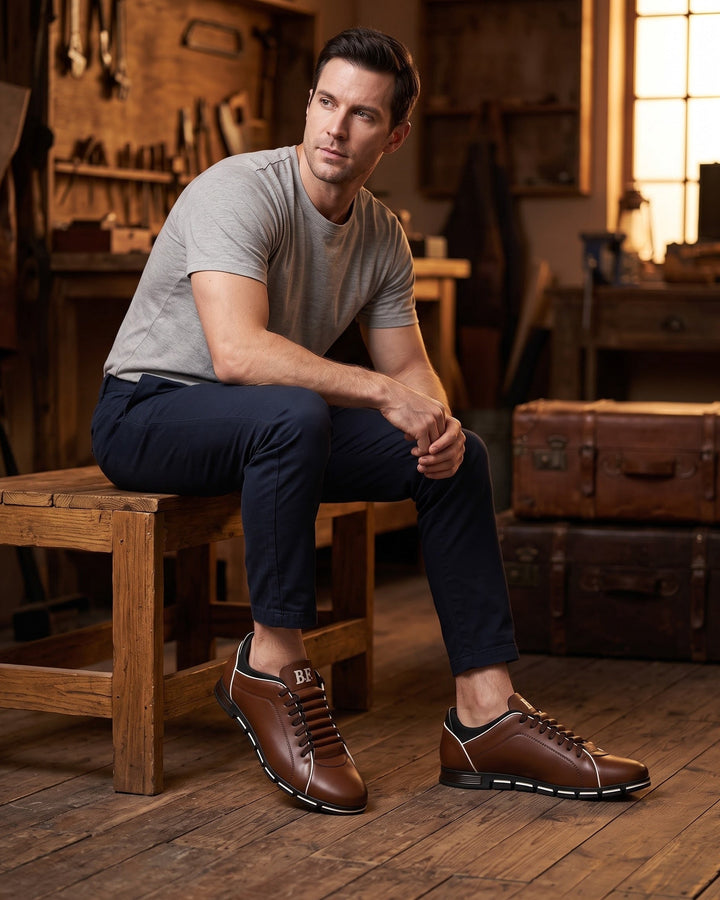 Reynaldo Leather Sneaker