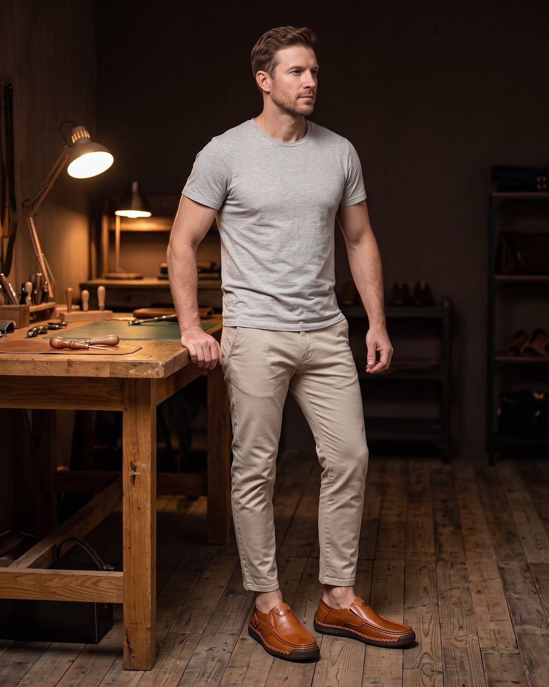 Donato Leather Loafer