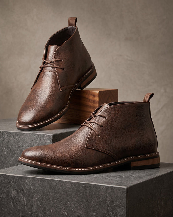 Lino Leather Chukka Boot