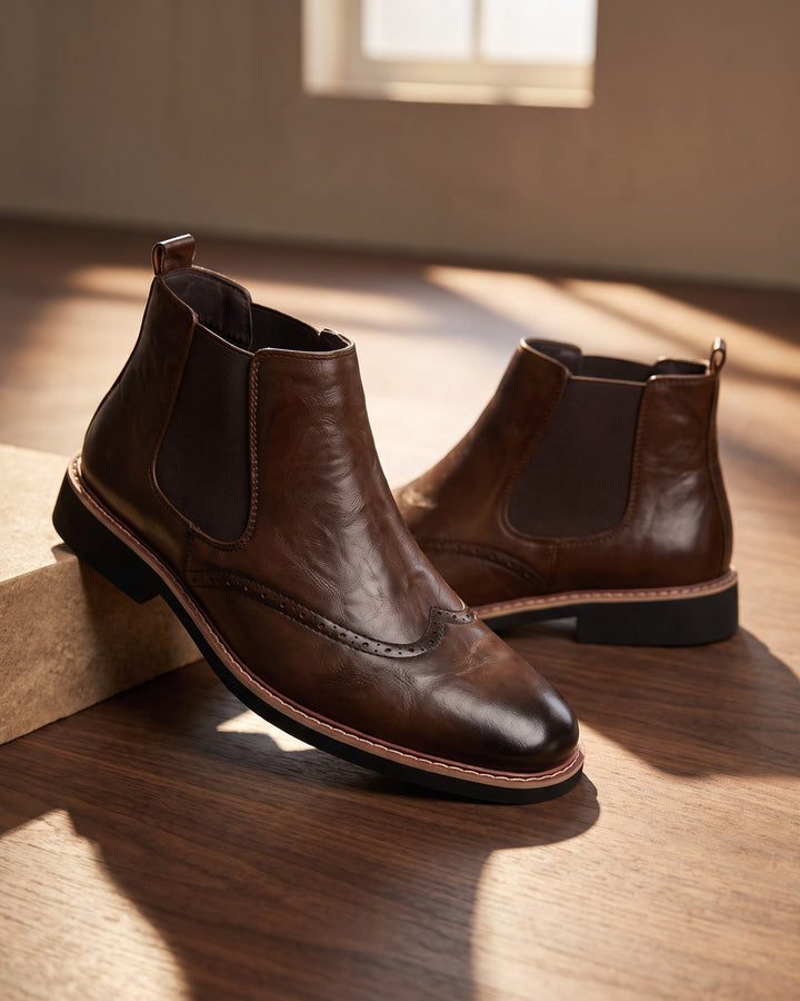 Alvaro Leather Chelsea Boot