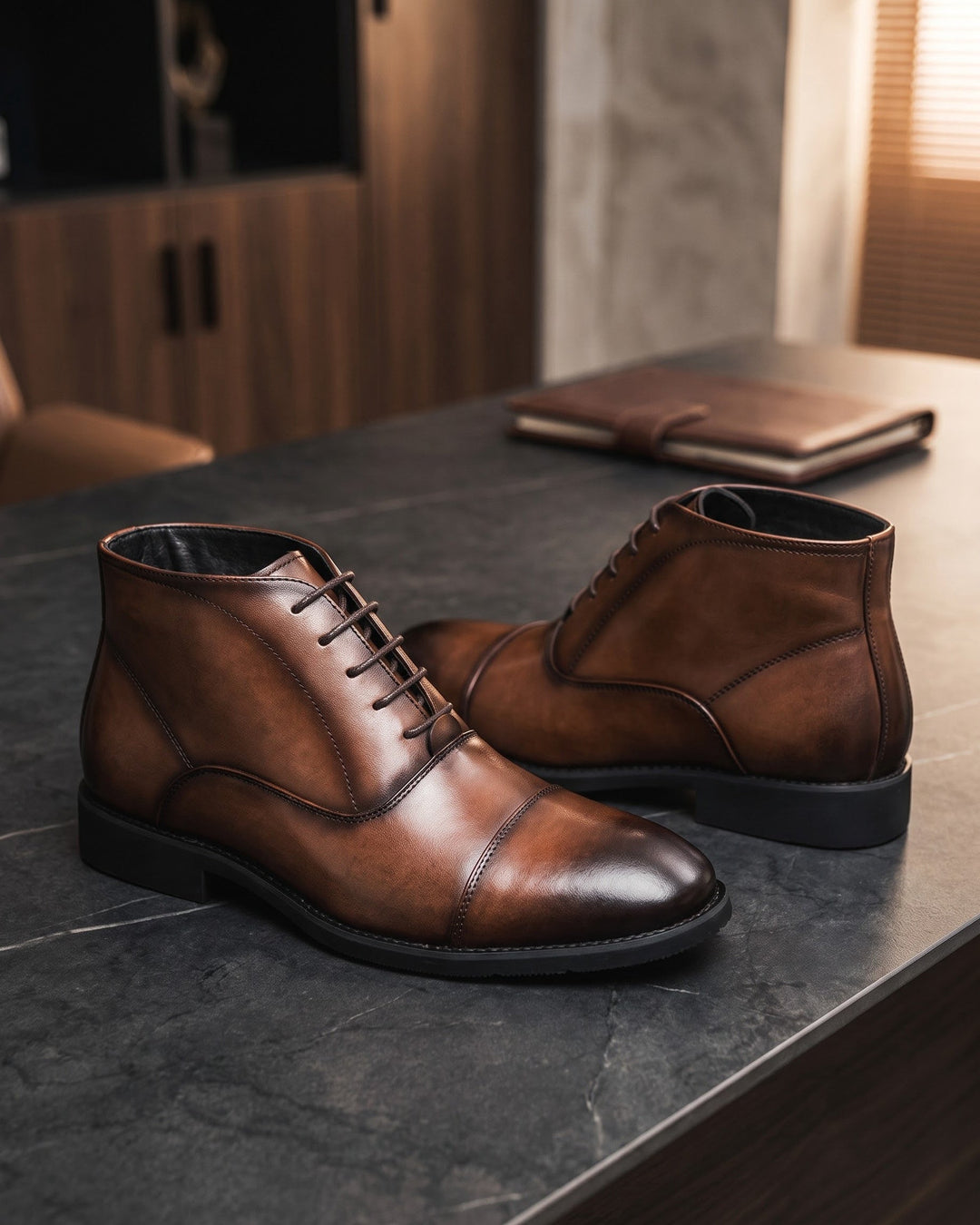 Reynaldo Leather Chukka Boot