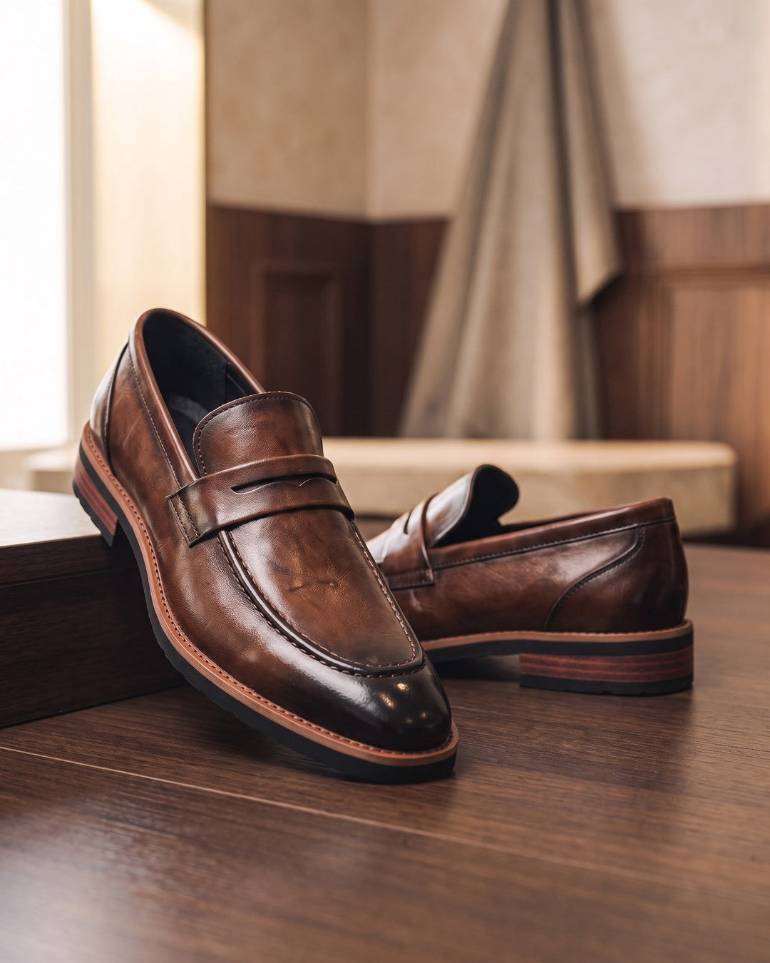 Amadeo Leather Loafer