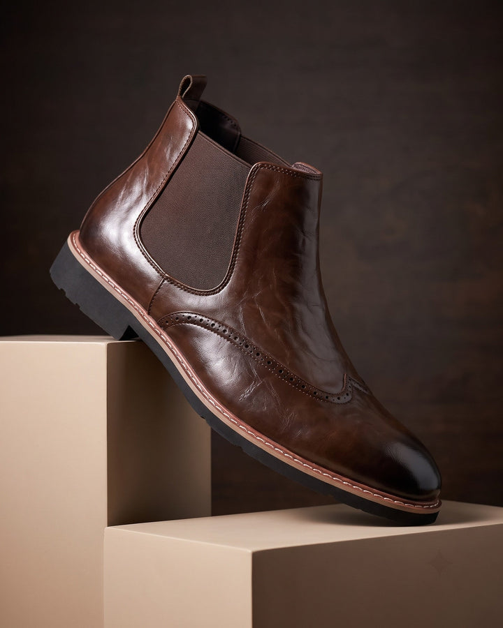 Alvaro Leather Chelsea Boot