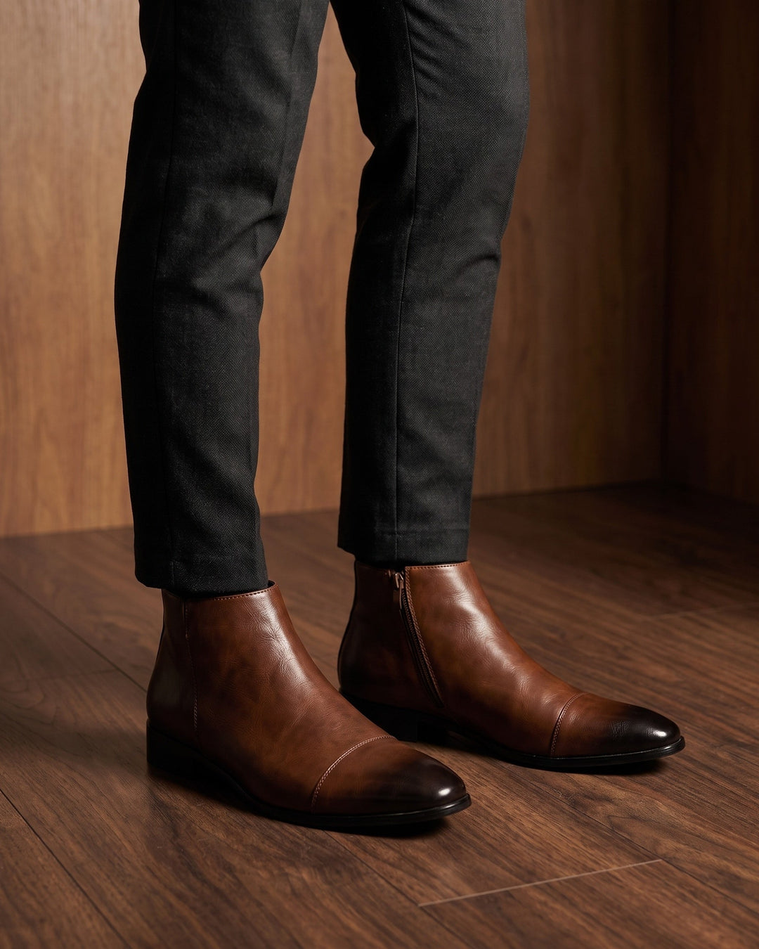 Leonel Leather Chelsea Boot