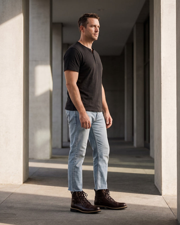 Filippo Leather Boot