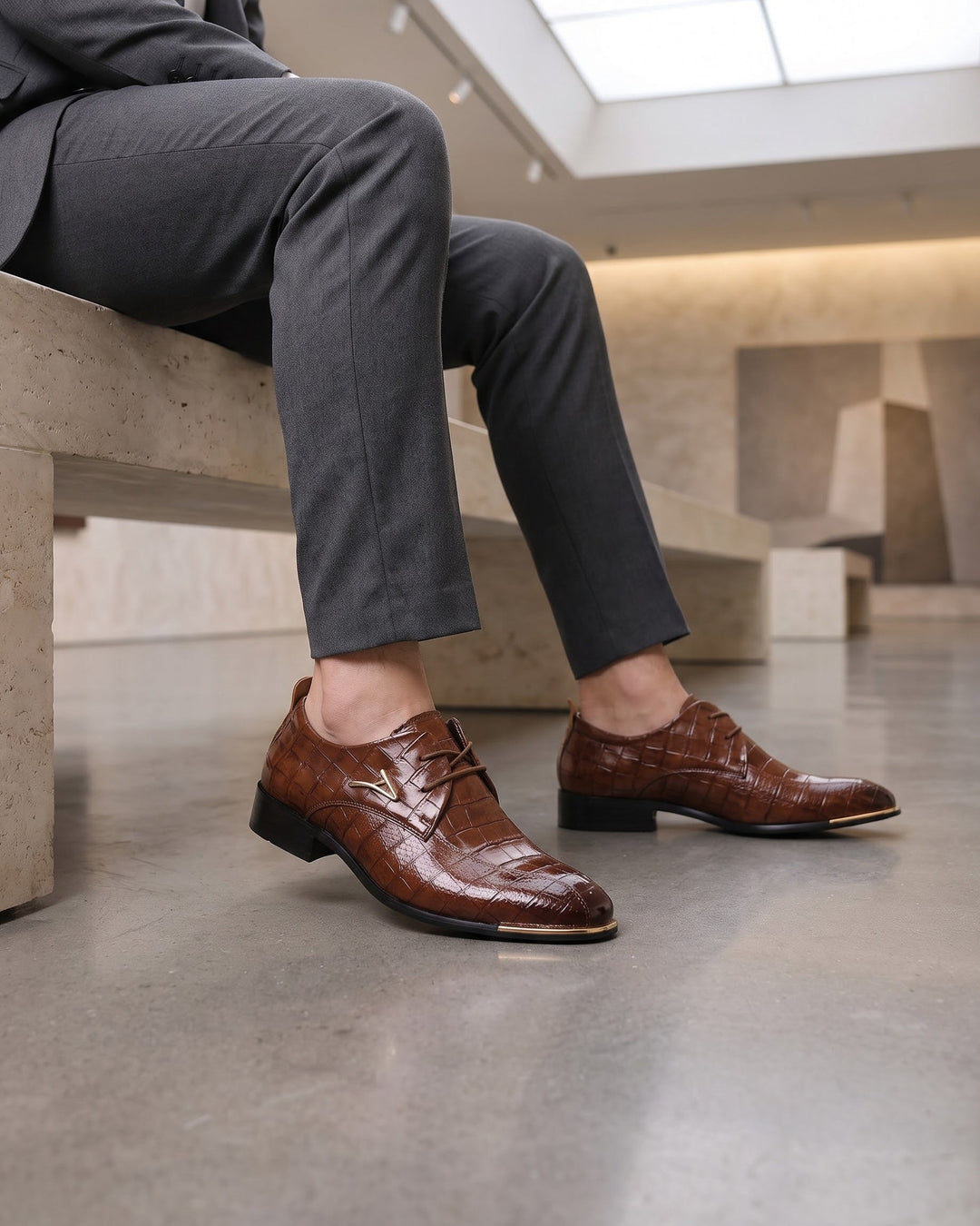 Feliciano Leather Derby