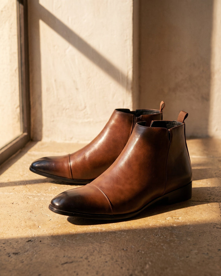 Leonel Leather Chelsea Boot