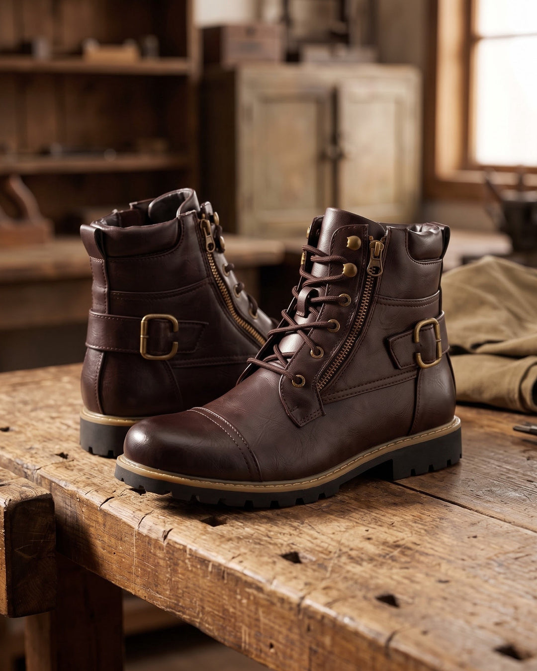 Filippo Leather Boot