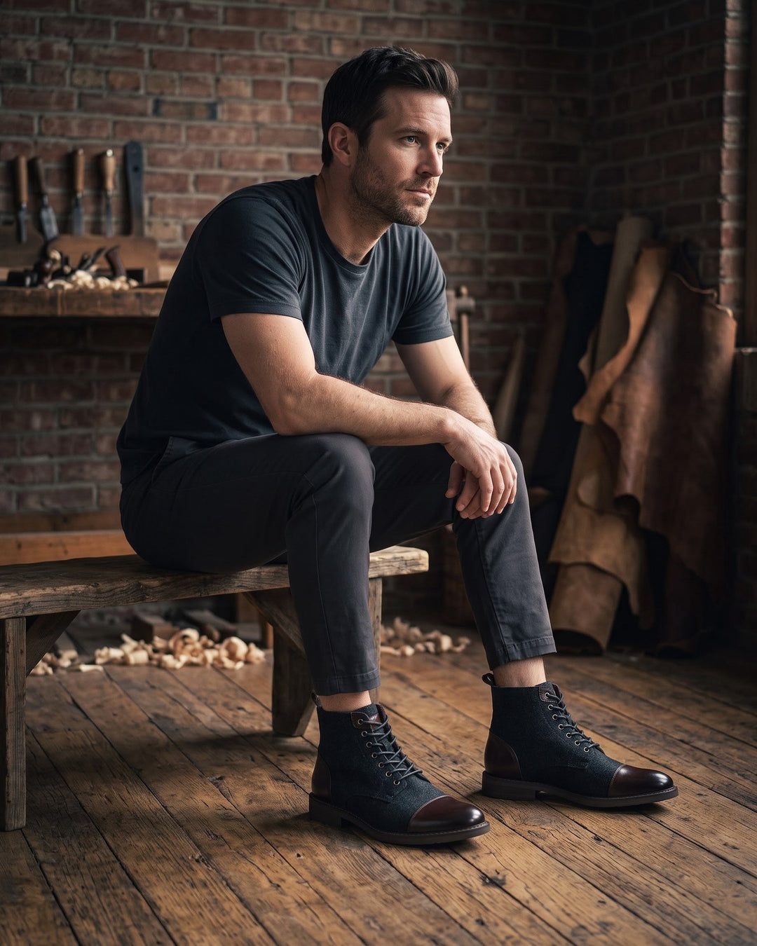 Joao Leather Boot