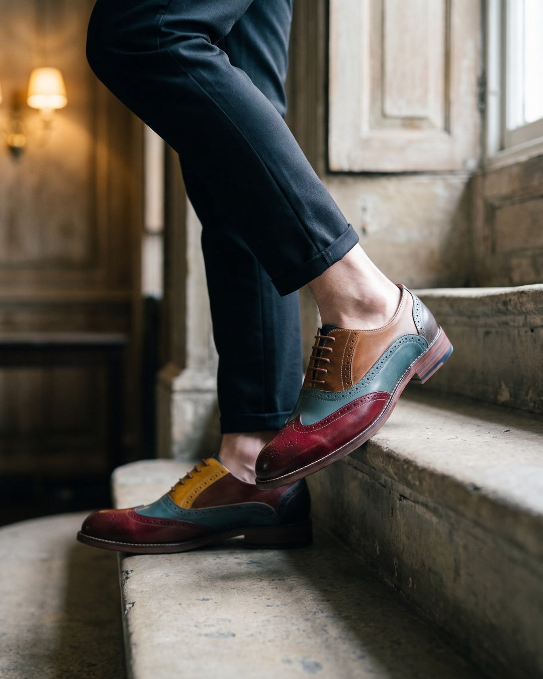 Bernardo Leather Brogue