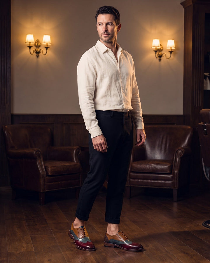 Bernardo Leather Brogue
