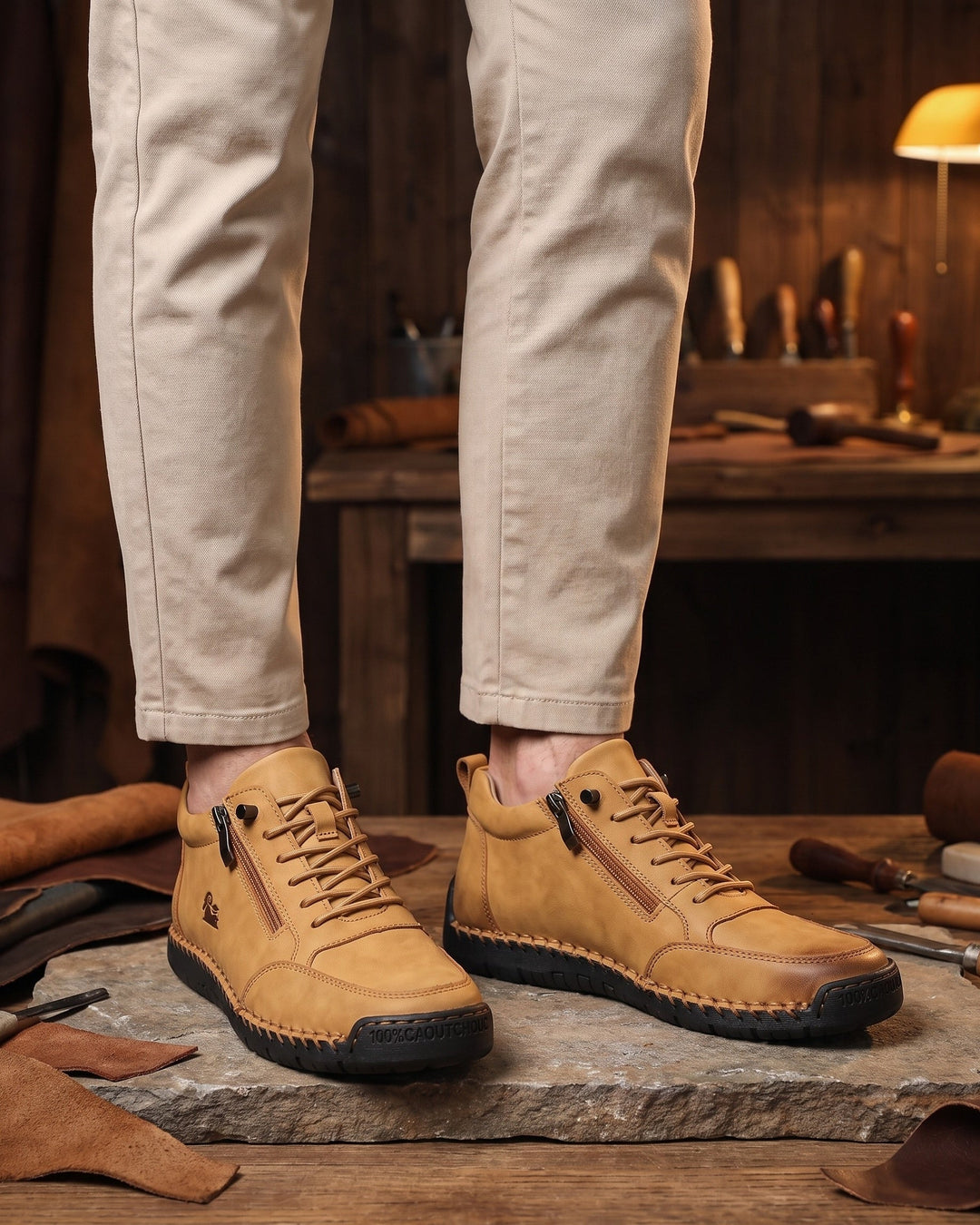 Eugenio Leather Boot
