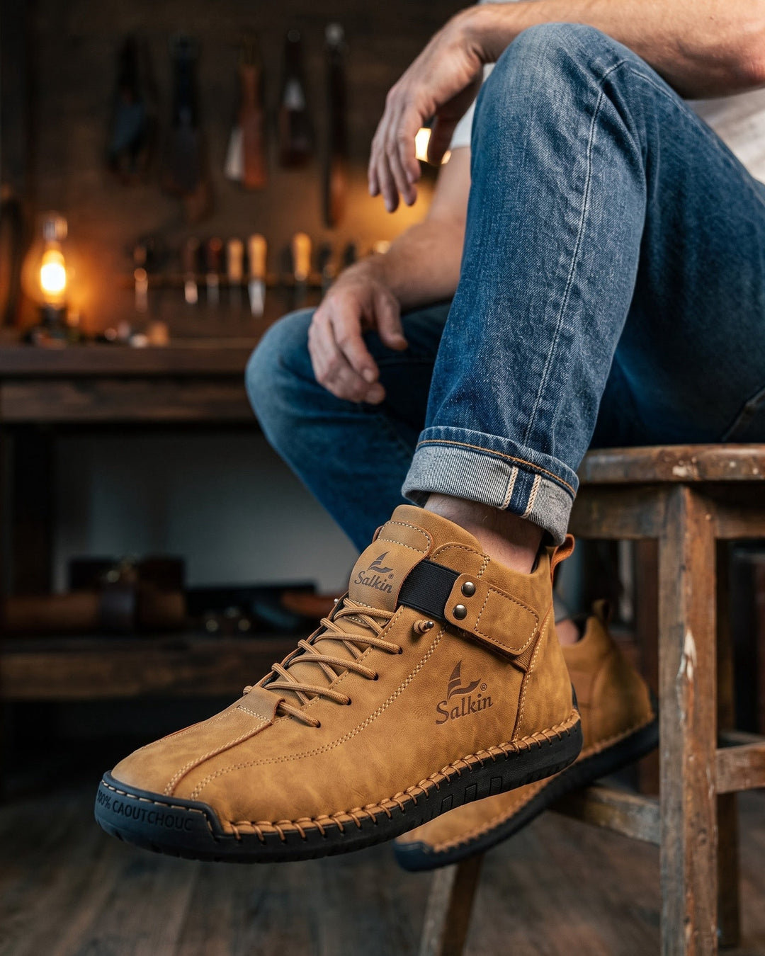 Ruben Leather Boot