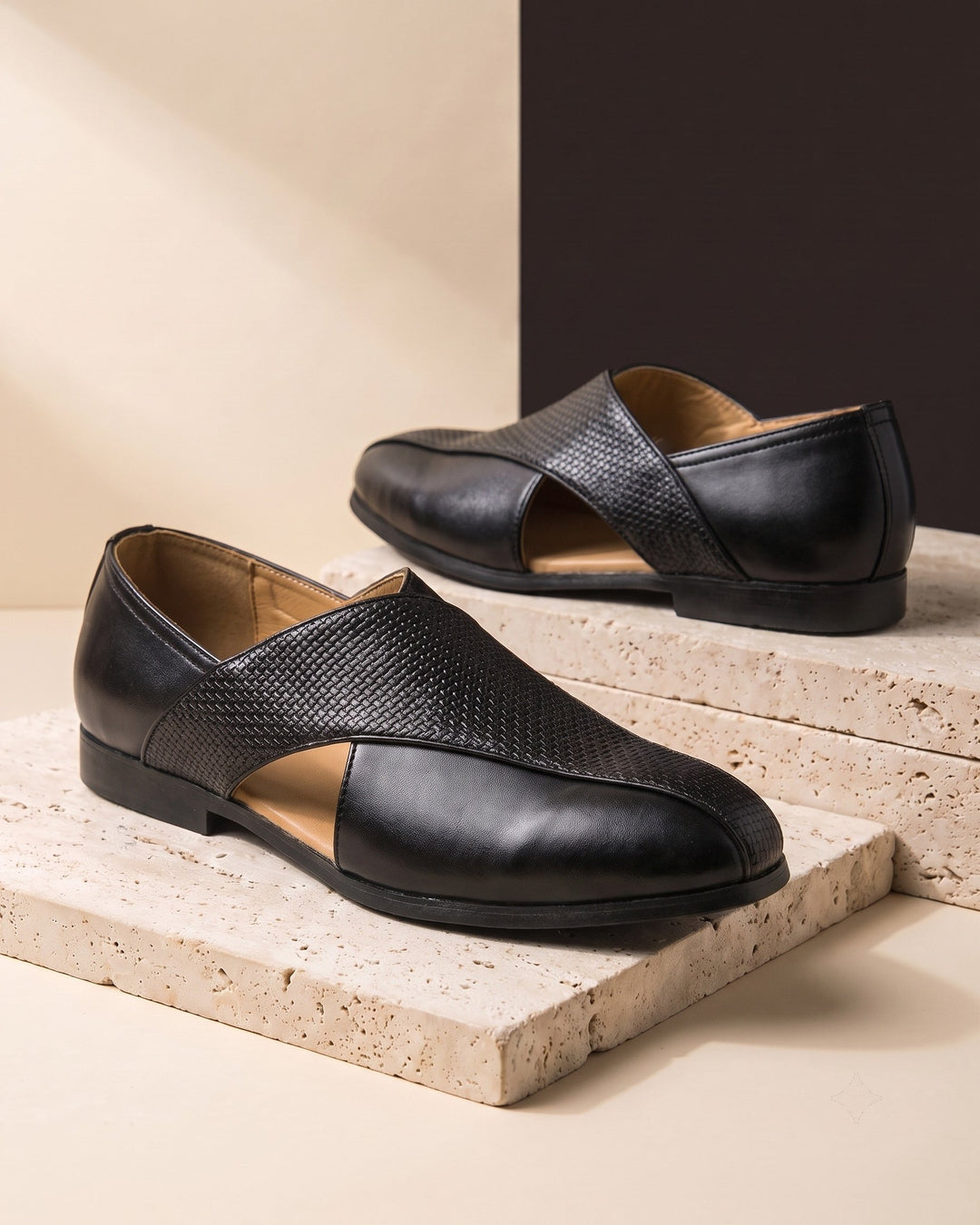Cesare Leather Slip-On