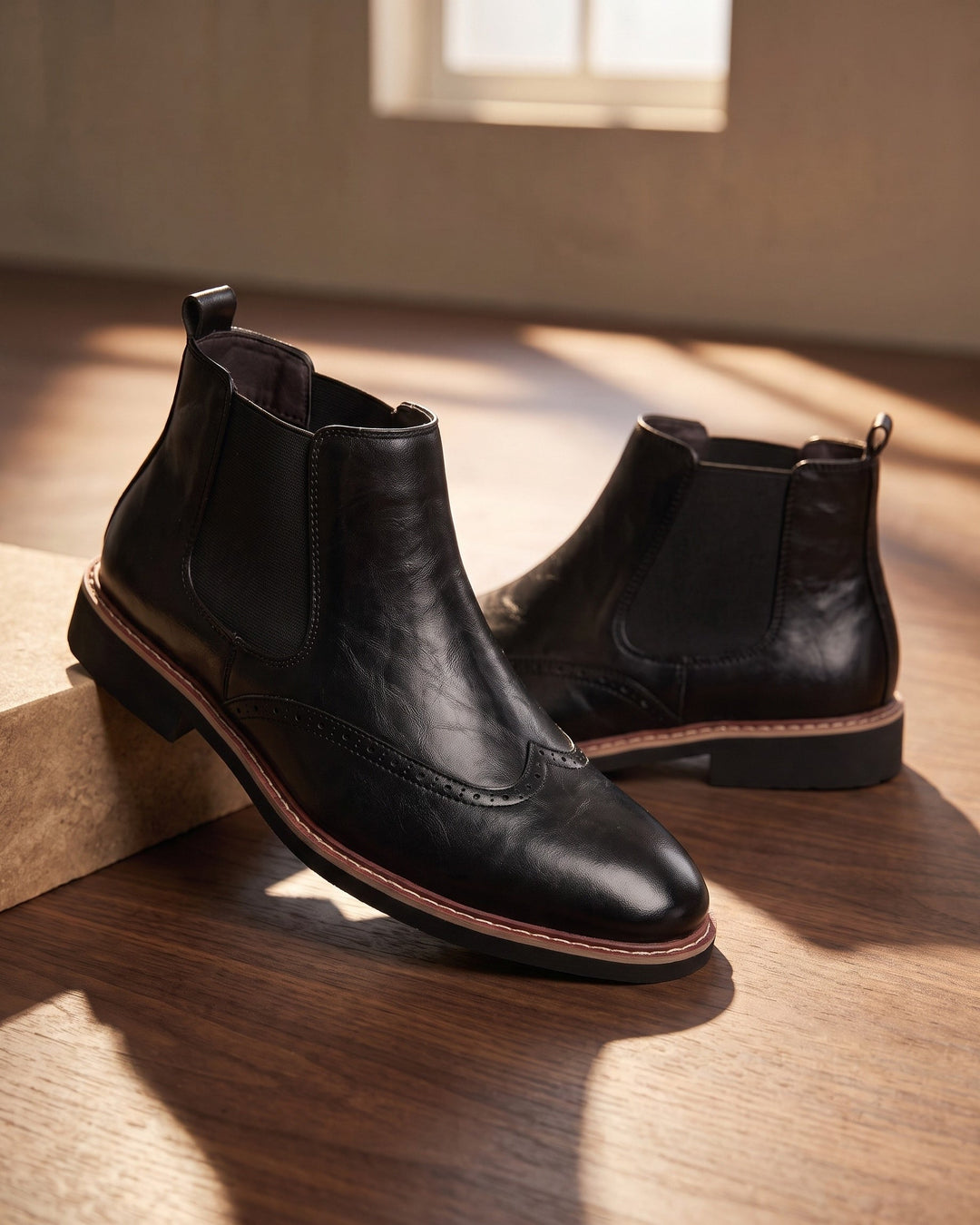 Alvaro Leather Chelsea Boot