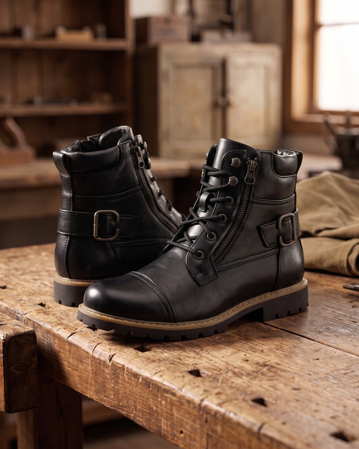 Filippo Leather Boot