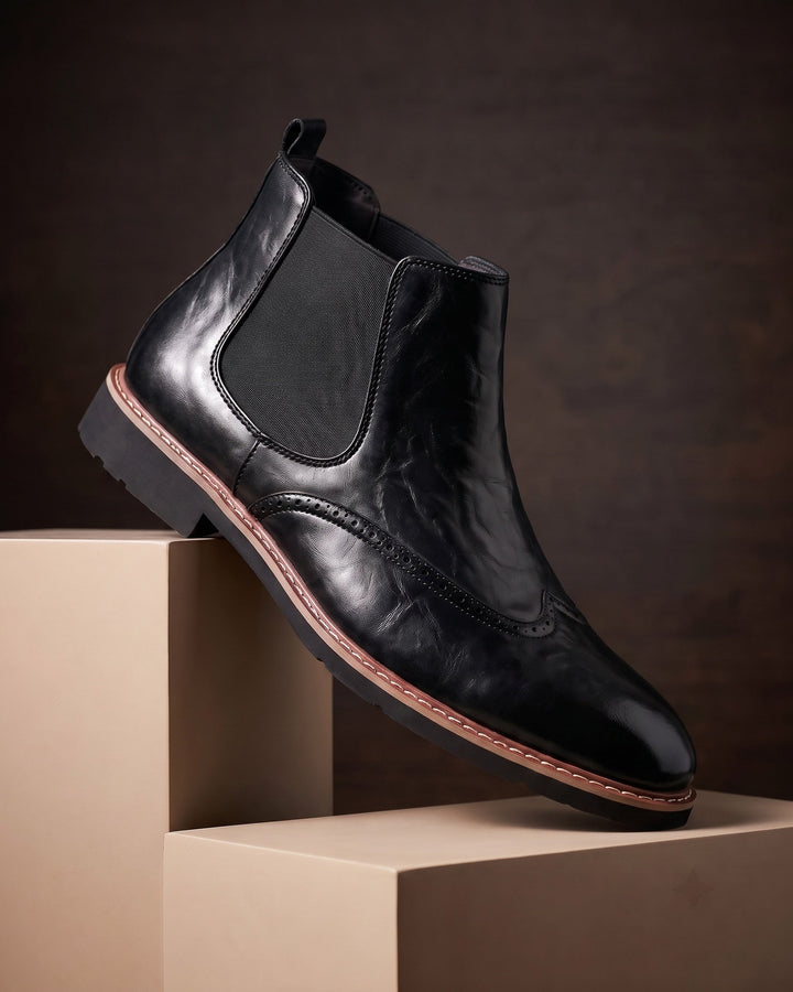 Alvaro Leather Chelsea Boot