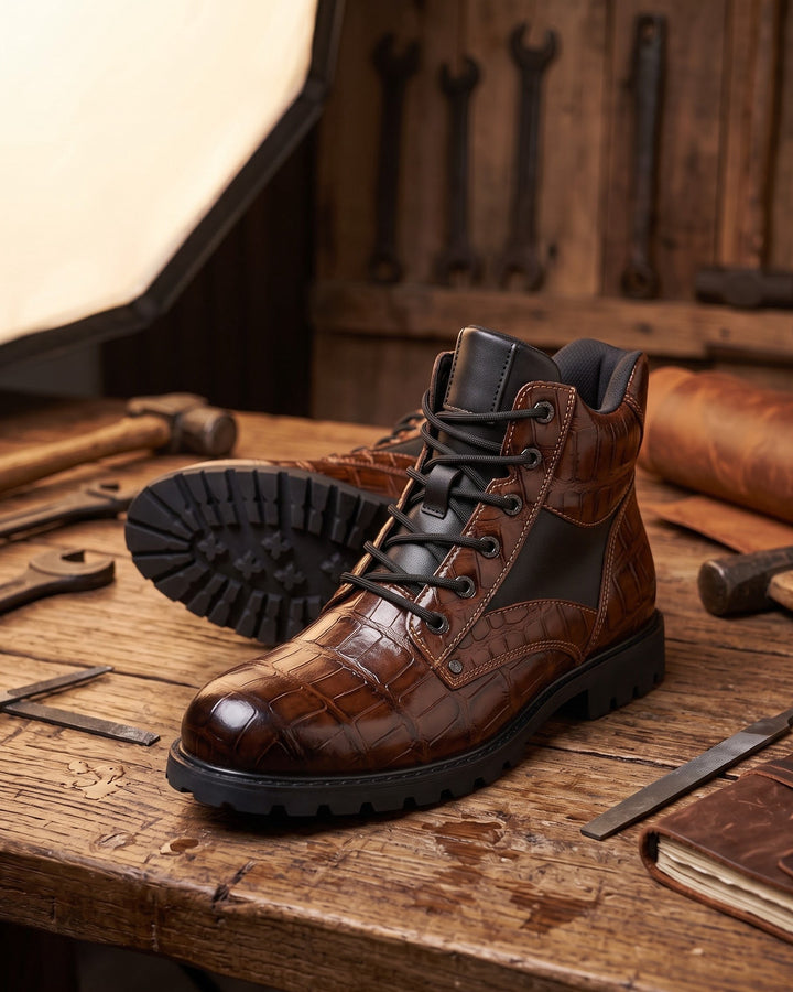 Flavio Leather Boot