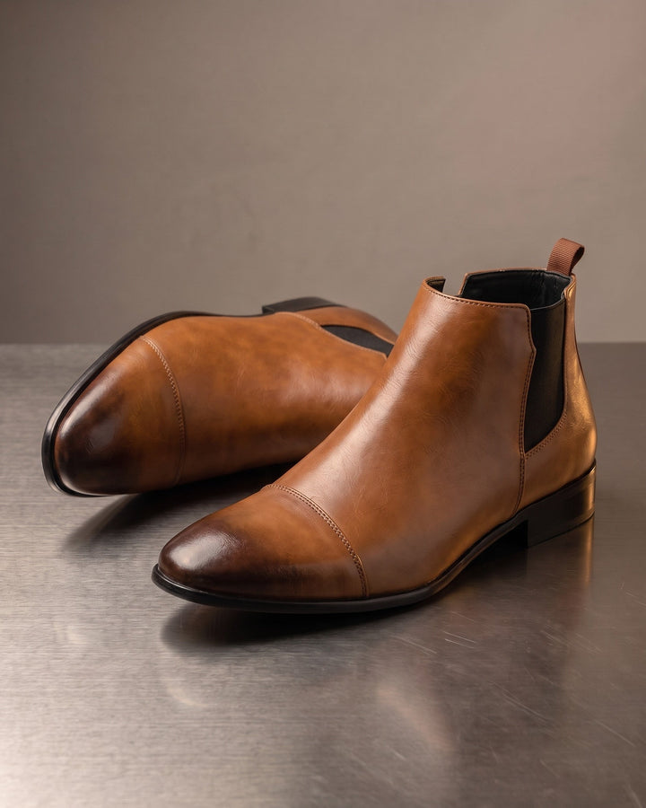 Leonel Leather Chelsea Boot