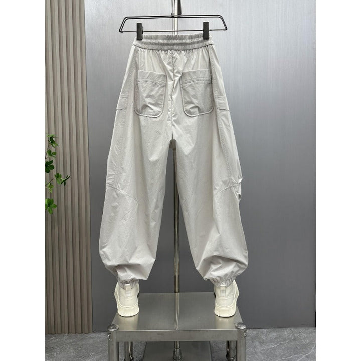 Lightweight Quick-dry Cargo Pants Multi Pocket Loose Fit Joggers