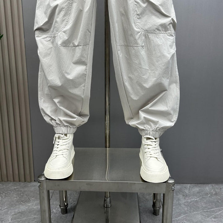 Lightweight Quick-dry Cargo Pants Multi Pocket Loose Fit Joggers