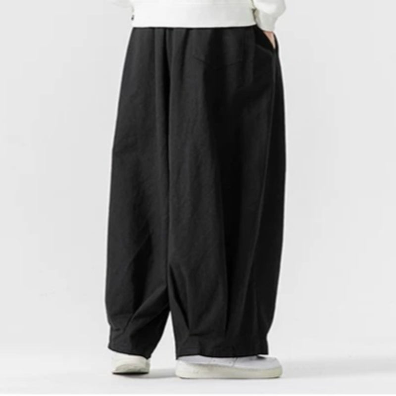 Japanese Straight-leg Casual Wide-leg Pants