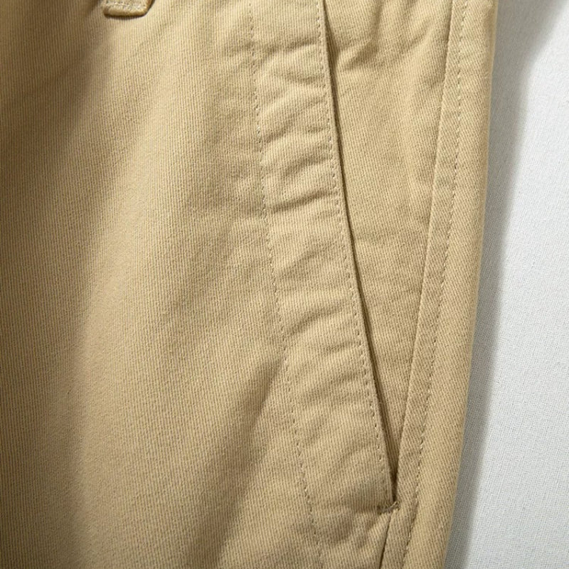 Japanese Wide-leg Tapered Trousers