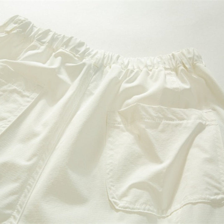 Japanese Lightweight Drawstring Straight-leg Casual Pants